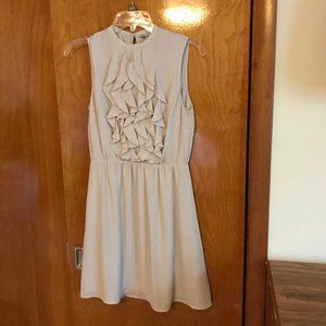 H&M Sleeveless Beige Dress